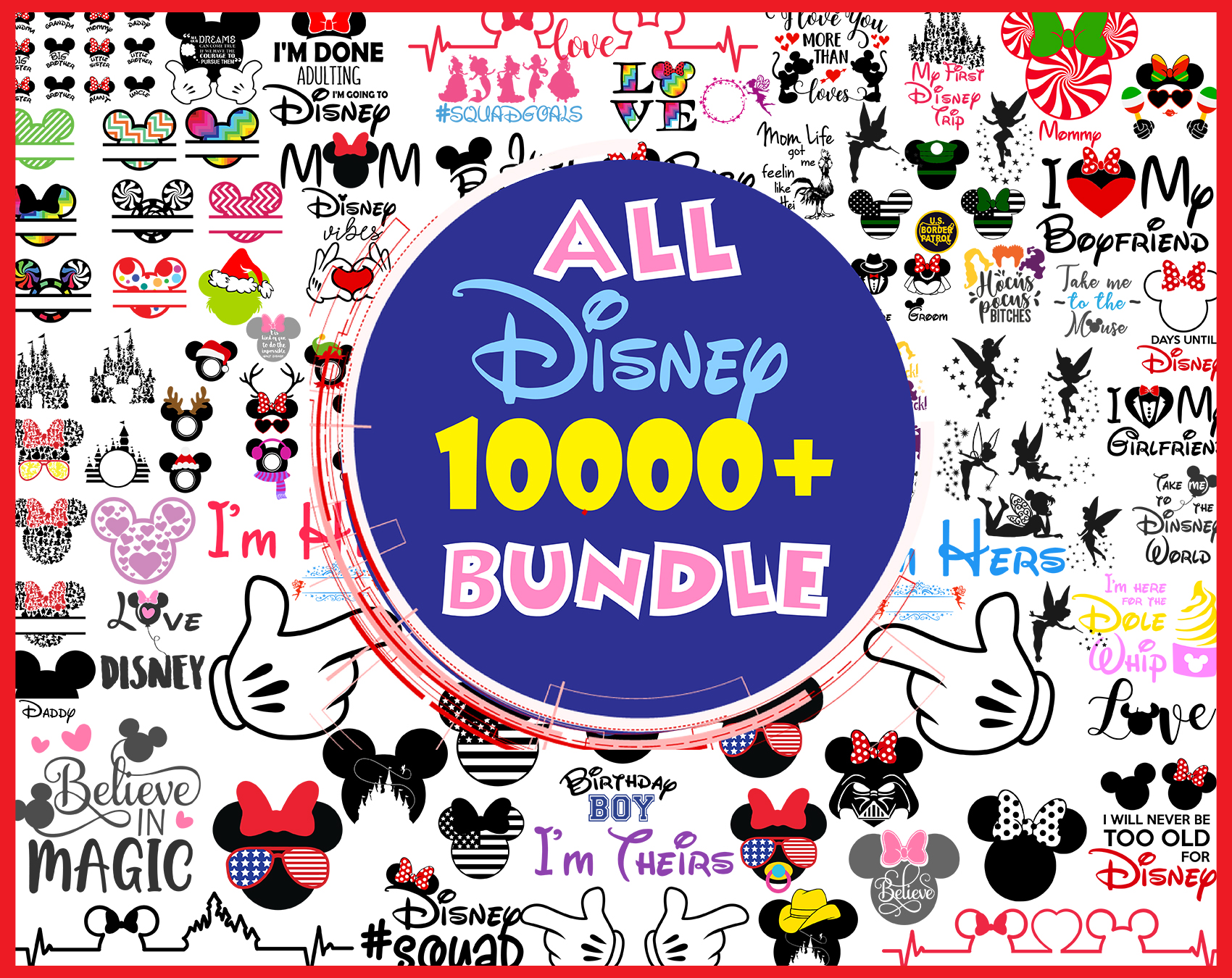 Download 9900 Files Cartoons SVG Bundle | Princess SVG | Font SVG ...