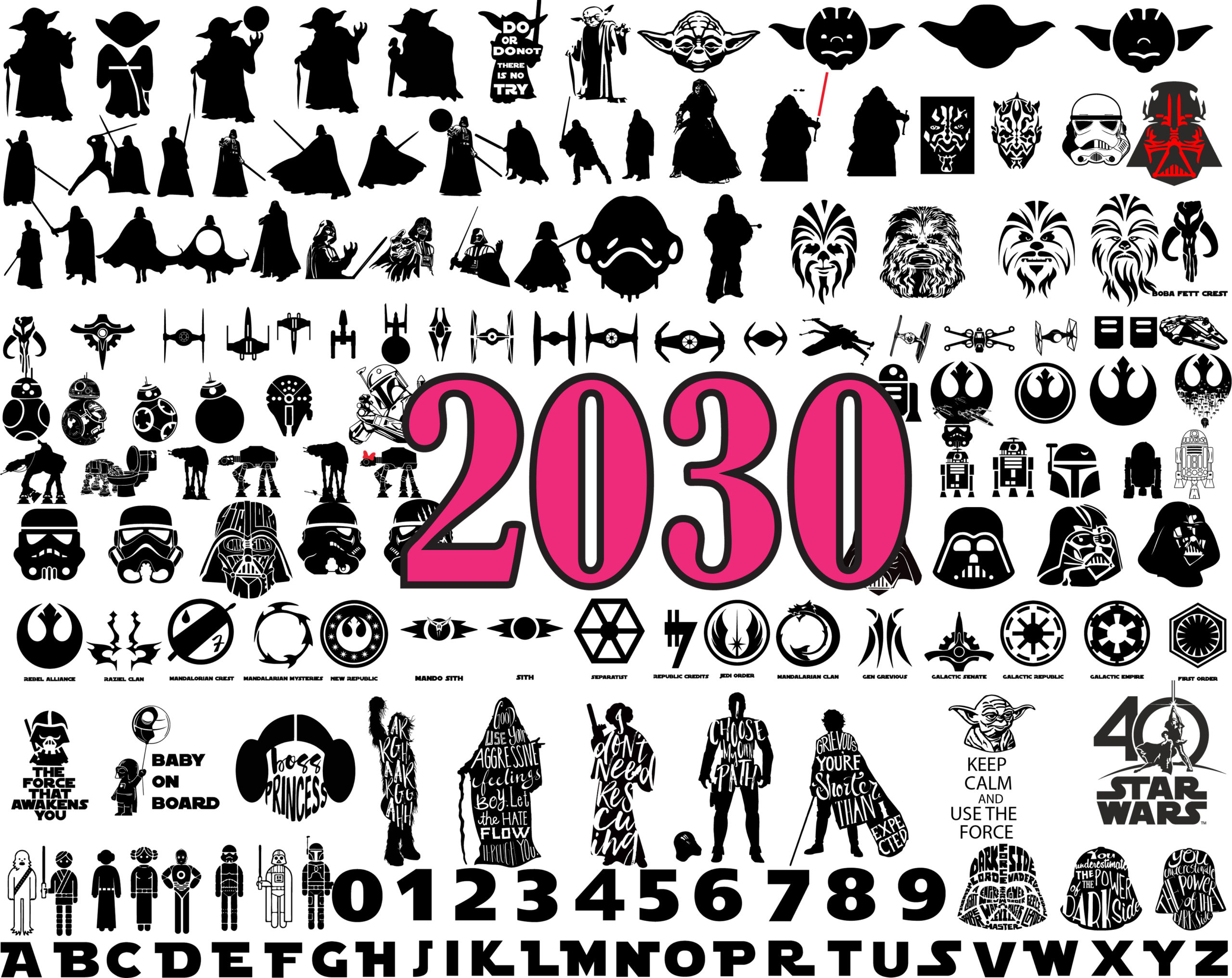 Download 4530 files Star wars svg,png,dxf,star wars bundle svg,png ...