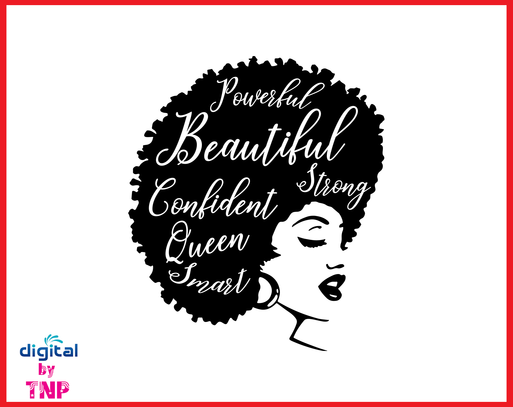 AFRO WOMAN SVG, Afro Bundle Svg, Afro SVG File for Cutting Machine ...