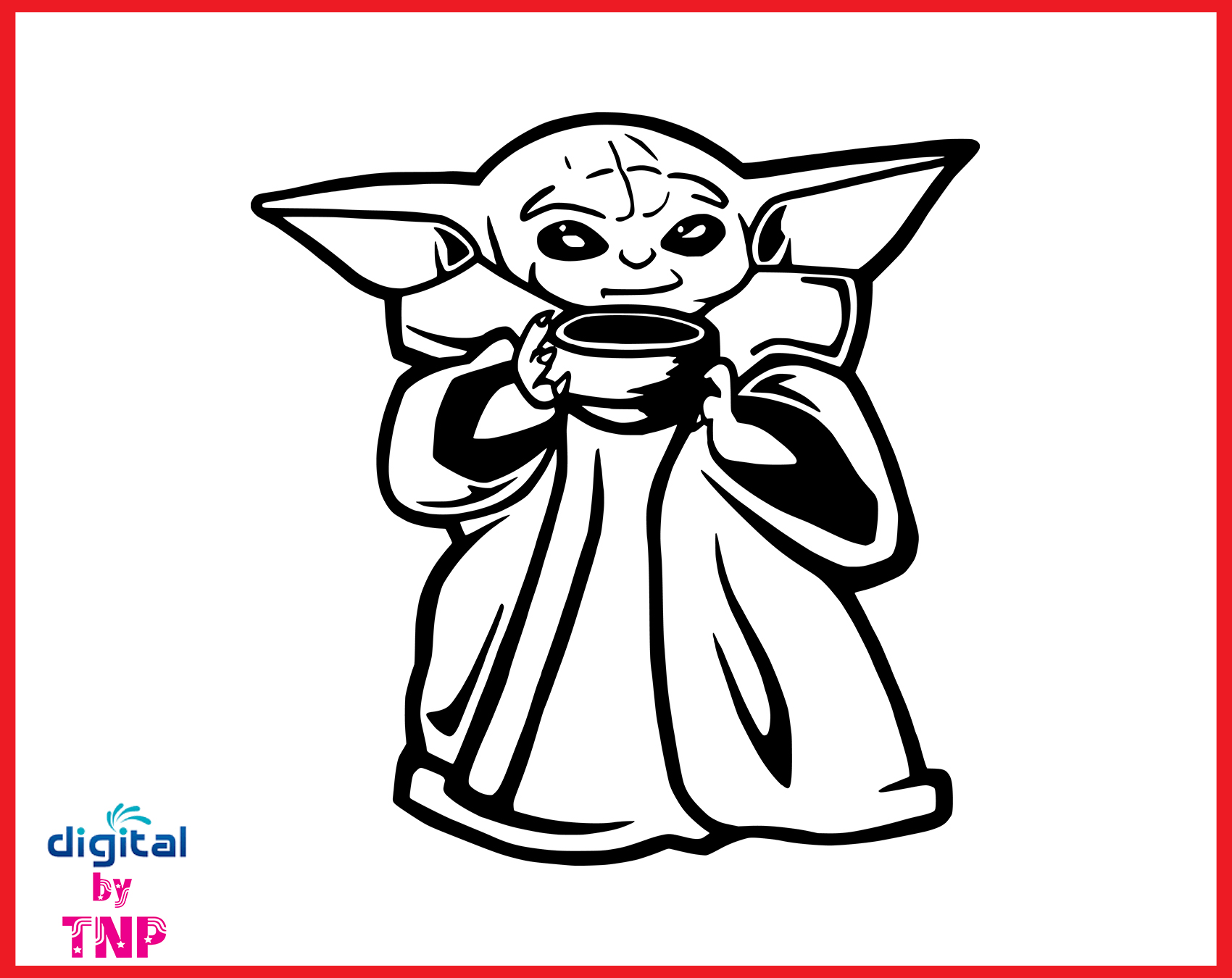 Free Free 246 Baby Yoda Coffee Svg SVG PNG EPS DXF File