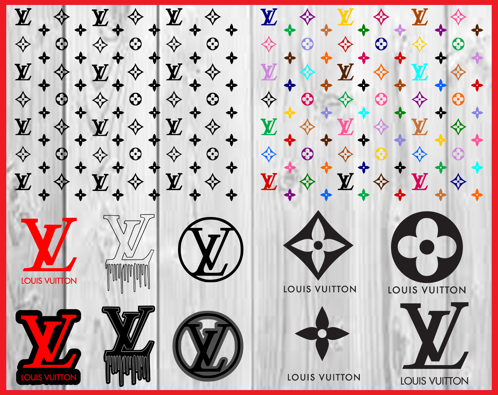 Download Louis Vuitton Svg, LV Bundle, Brand Logo Svg, Louis ...