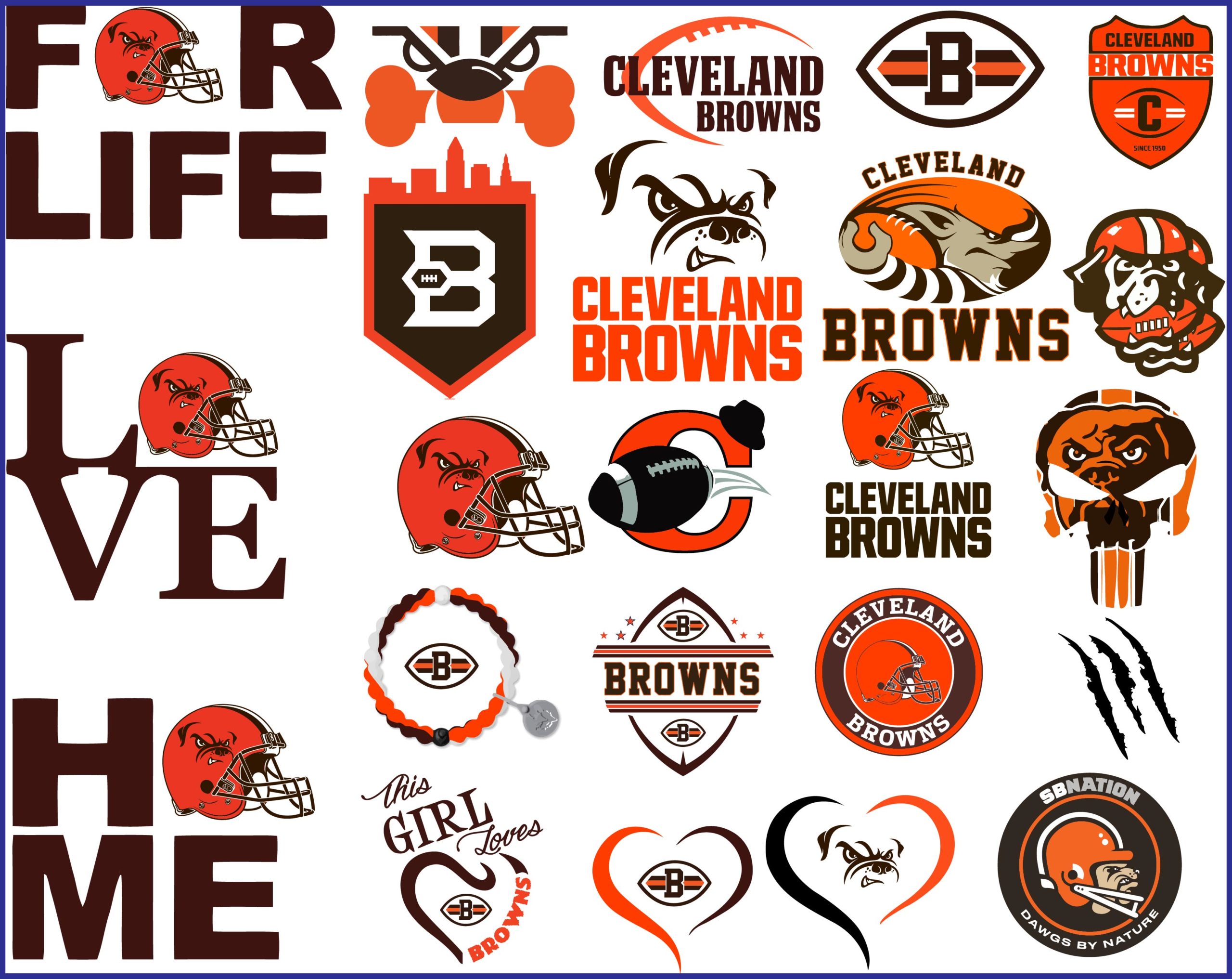 Cleveland Browns Svg, NFL svg, Football Svg Files, T-shirt design, Cut ...