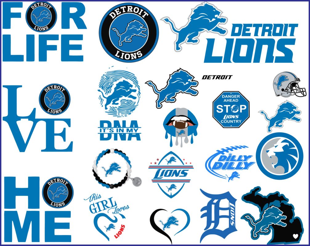 Detroit Lions Svg, NFL svg, Football Svg Files, T-shirt design, Cut ...