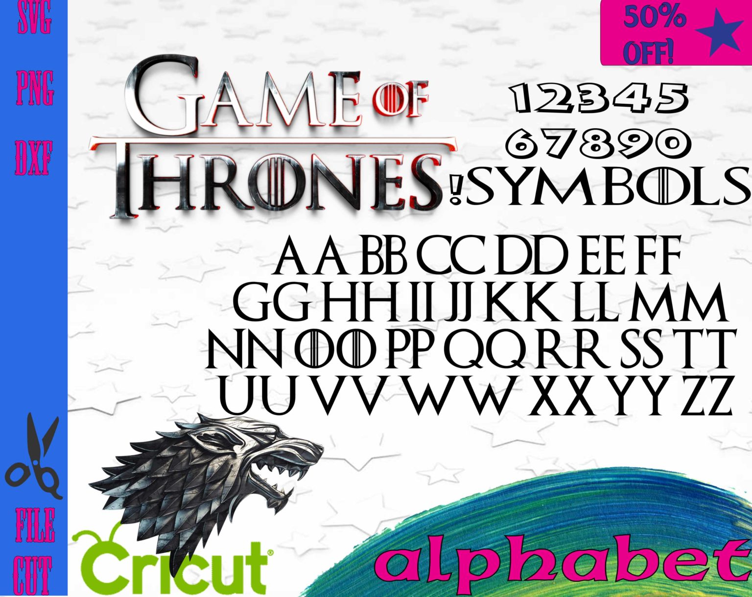 best game of thrones type fonts in word
