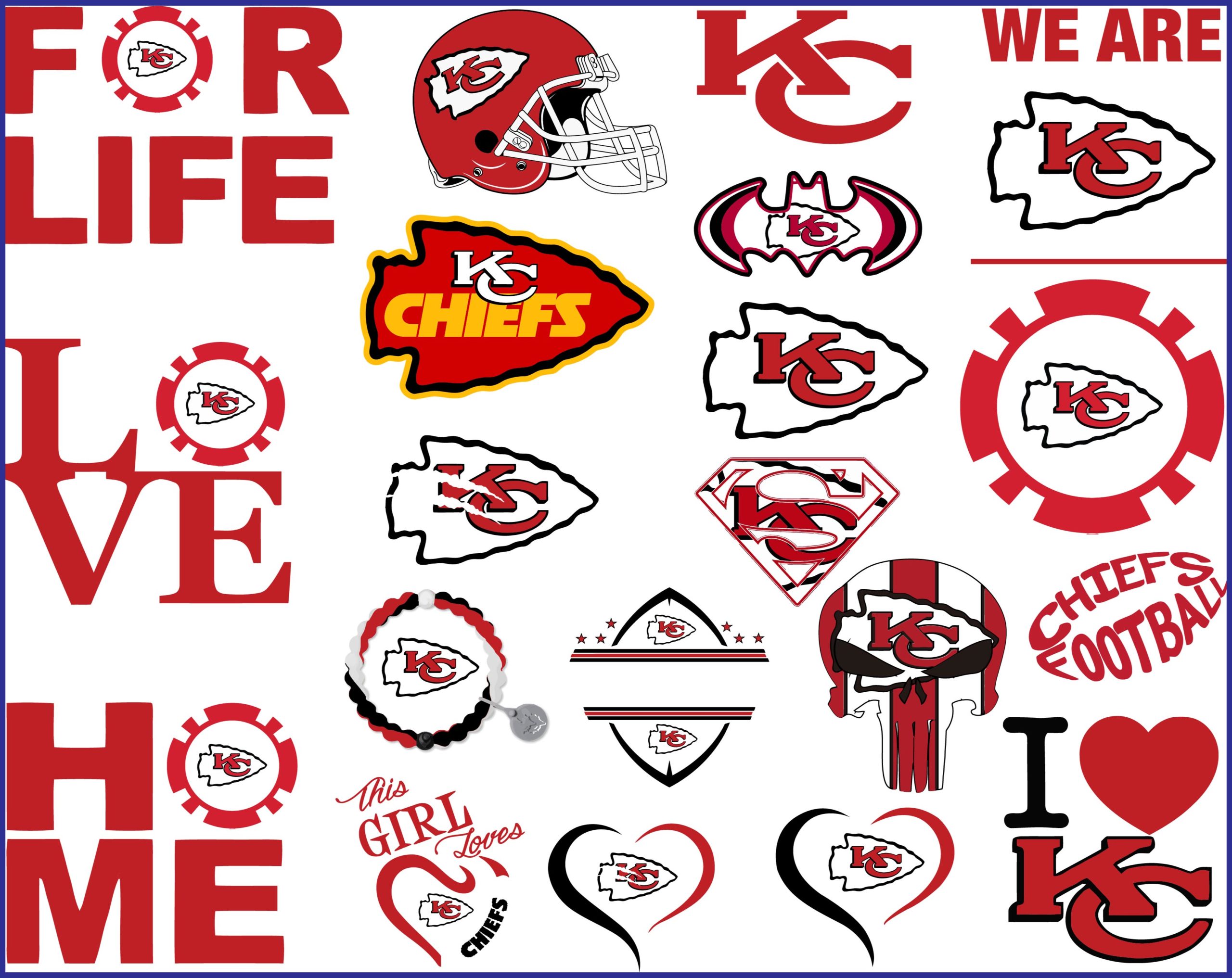 Kc Chiefs Printable Logos