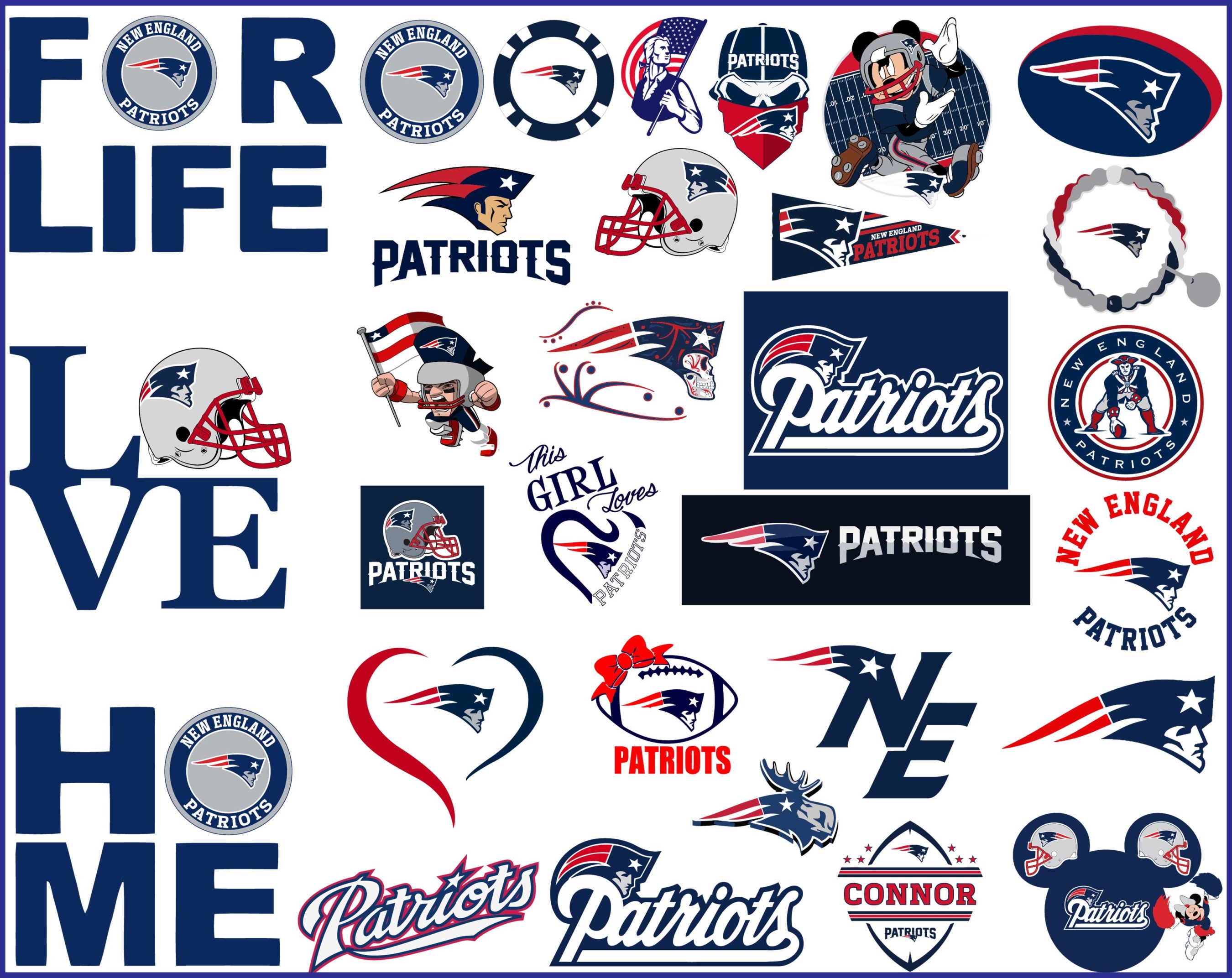 Download New England Patriots Svg, NFL svg, Football Svg Files, T ...