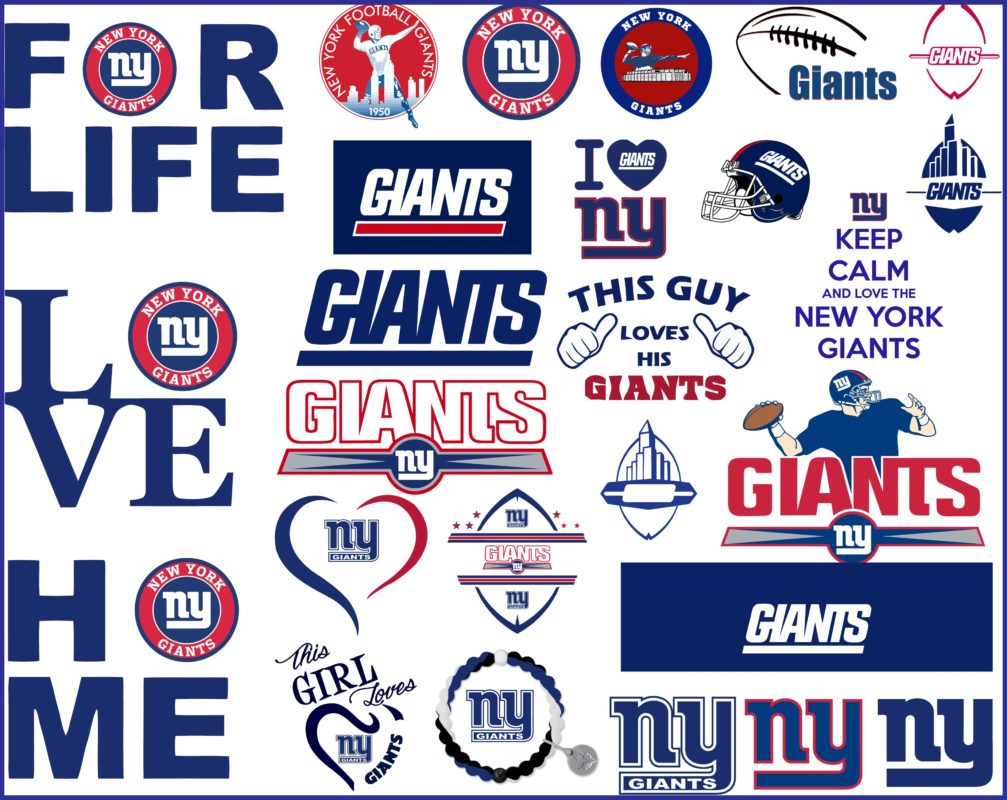 New York Giants Svg Nfl Svg Football Svg Files T Shirt Design Cut