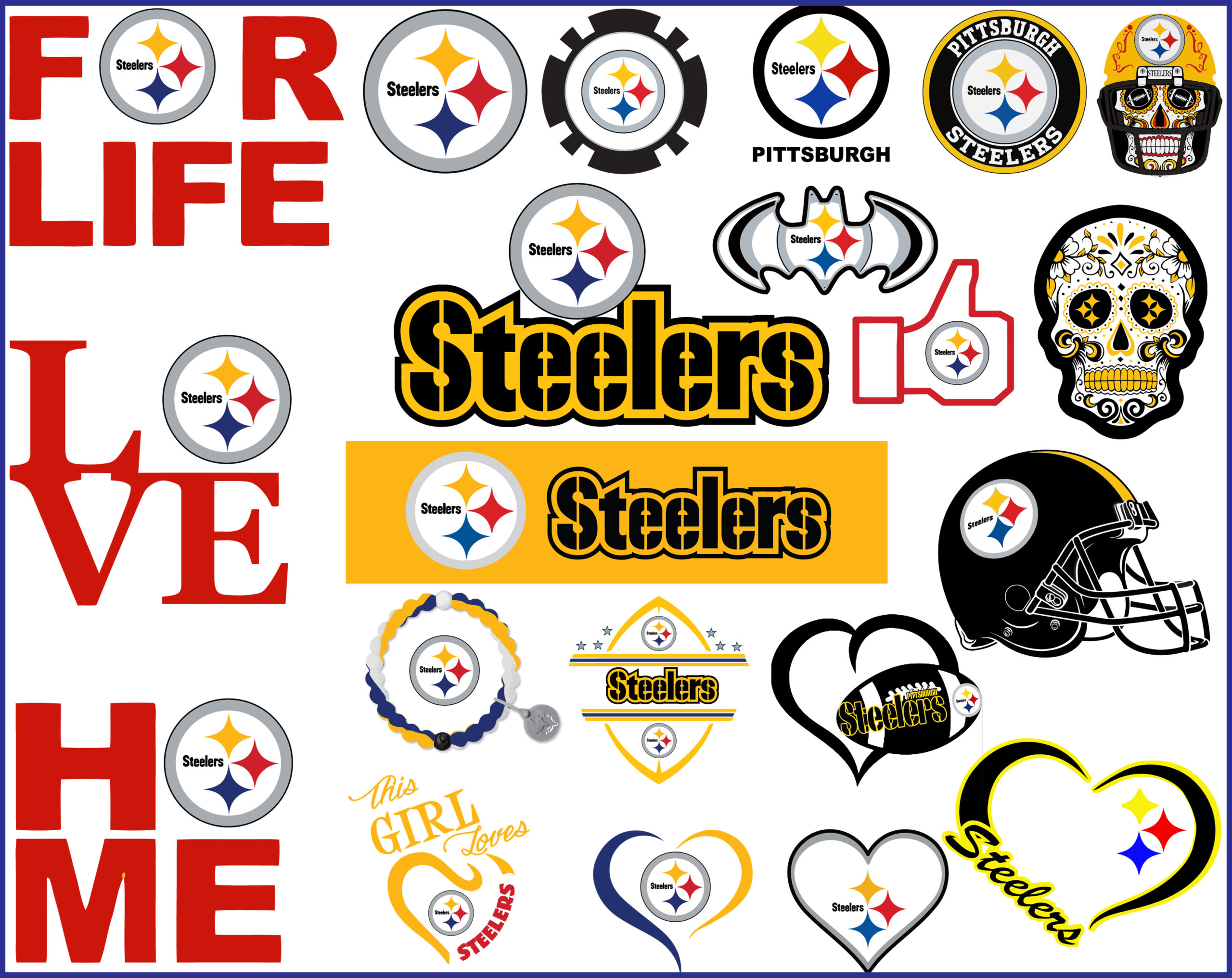 Download Pittsburgh Steelers Svg, NFL svg, Football Svg Files, T ...