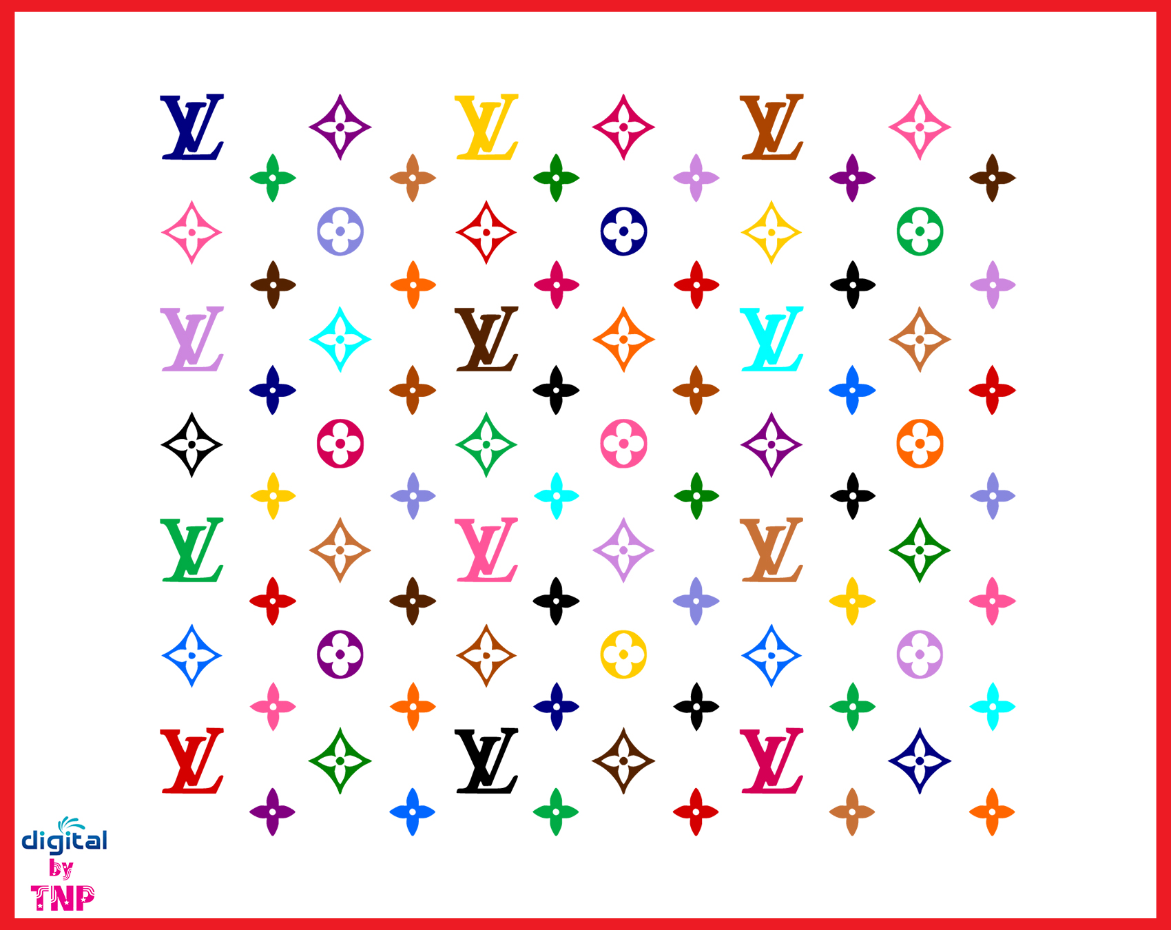 Louis Vuitton Svg, LV Bundle, Brand Logo Svg, Louis Vuitton Pattern, Cricut File, SIlhouette ...
