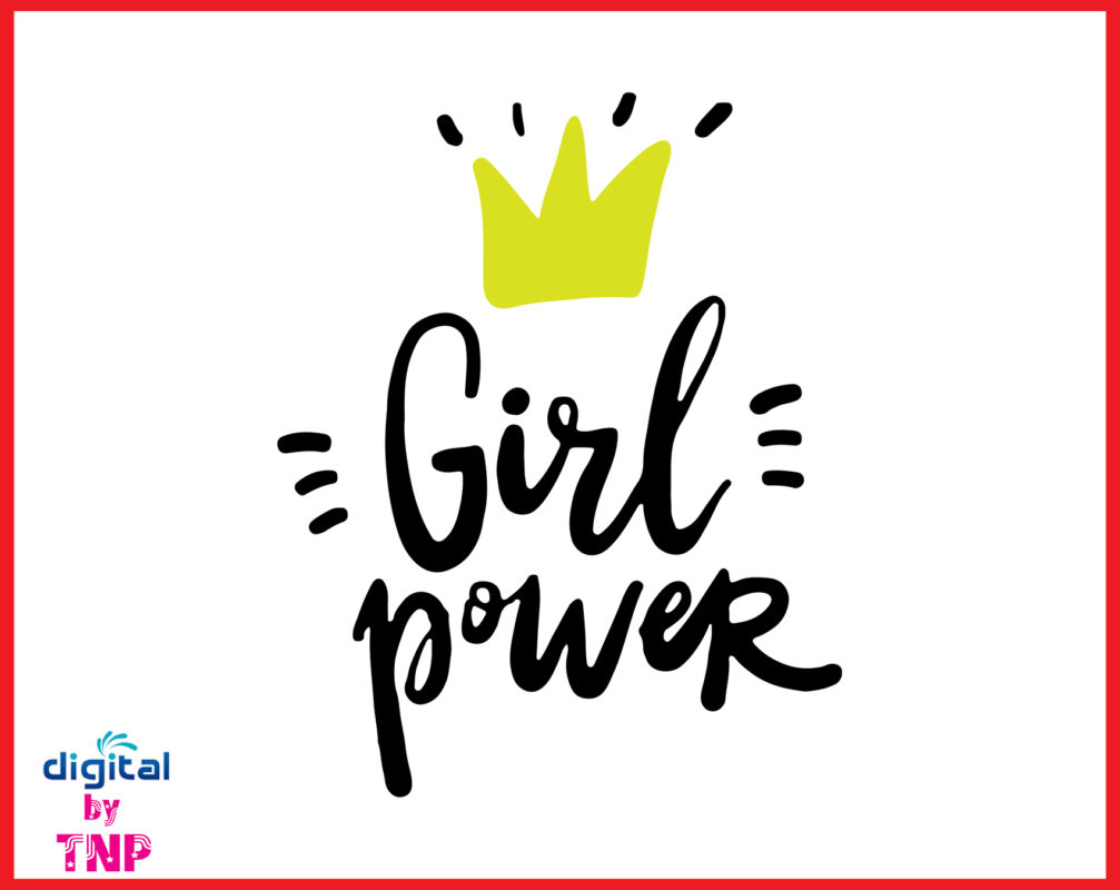 Girl power crown SVG, Afro Bundle Svg, Afro SVG File for Cutting ...