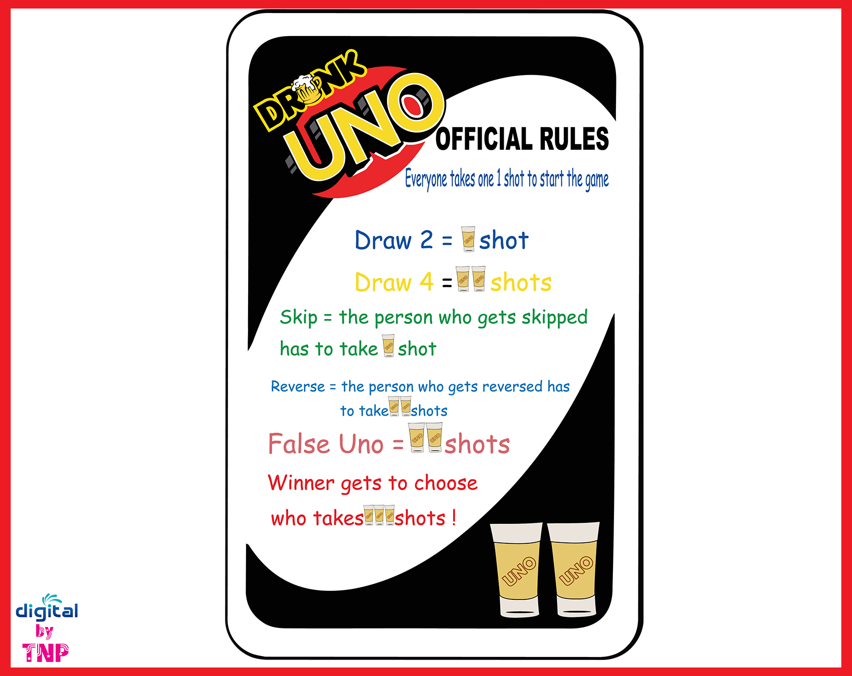 Printable Free Printable Drunk Uno Rules Pdf 2023 Calendar Printable