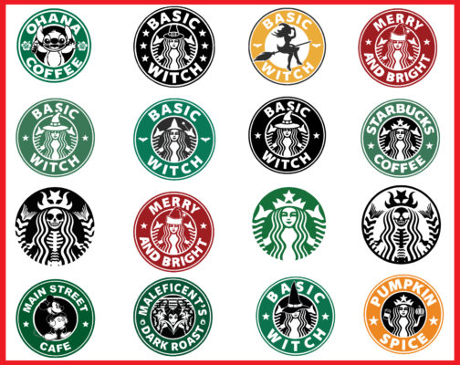 Starbucks svg, Starbucks bundle svg, Starbucks clip art, Starbucks ...