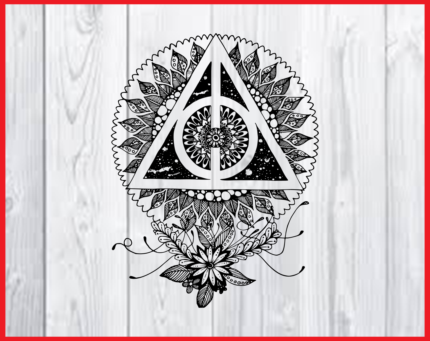 Download Death hallows mandala svg, Harry potter svg,png,dxf, harry ...