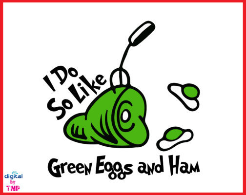 B, green eggs and ham SVG, Dr Seuss 2020 svg, png, dxf, eps, pdf ...