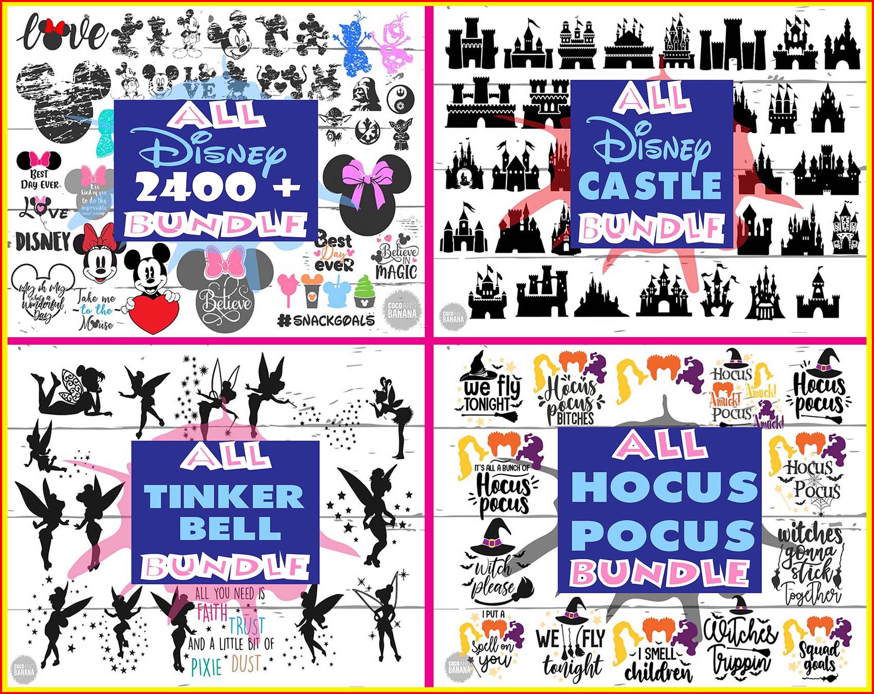 Free Free 350 Disney Svg Bundle For Cricut SVG PNG EPS DXF File