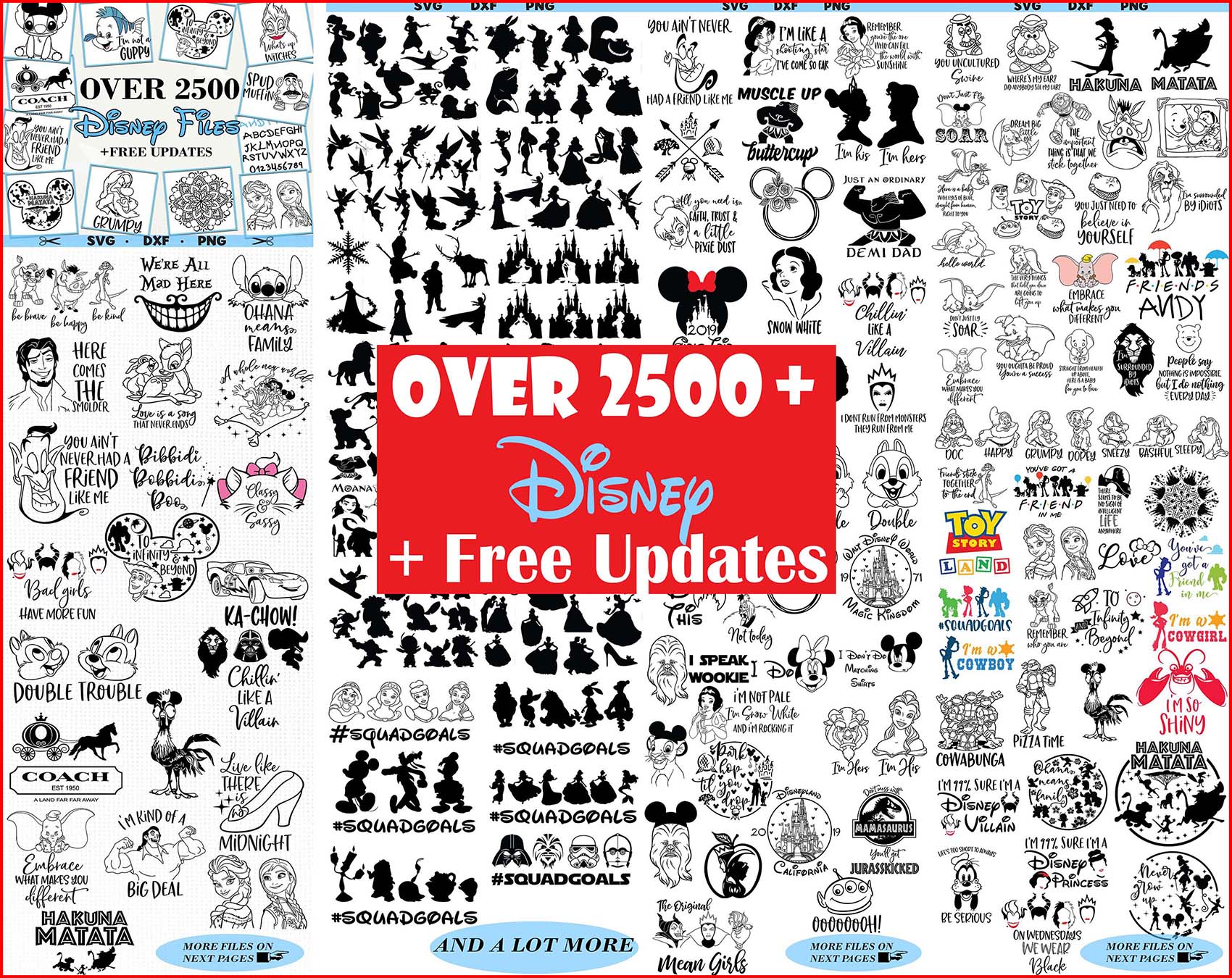 Download 40K+ Disney Bundle and Big Gift Svg Files, svg files for ...