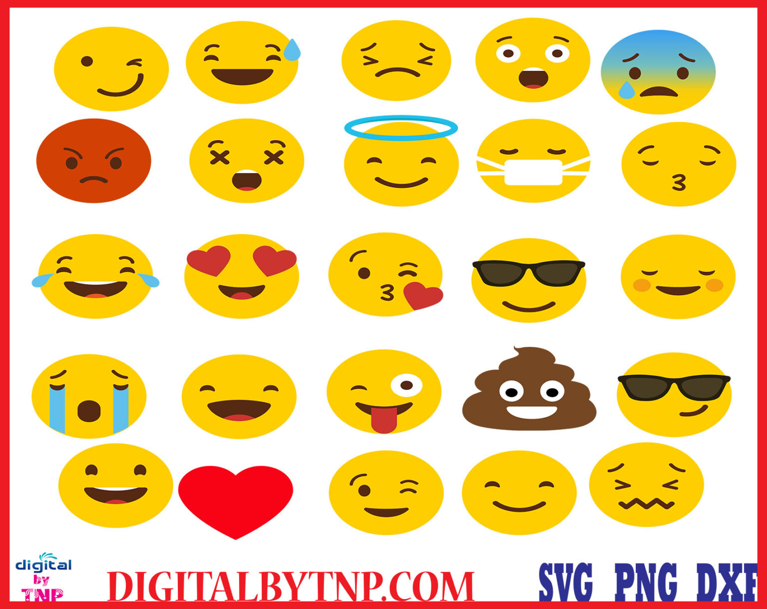 Download Emoji SVG,Emoji svg files,Emoji vector files |ai Files dxf ...