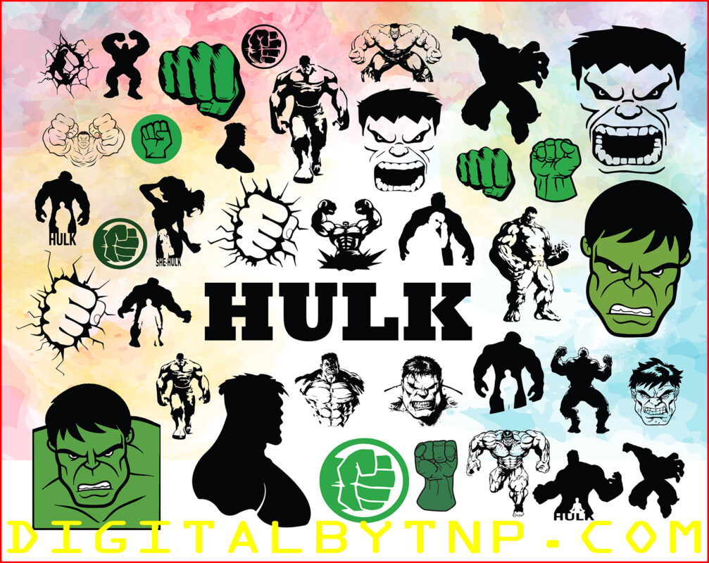 Hulk Face SVG