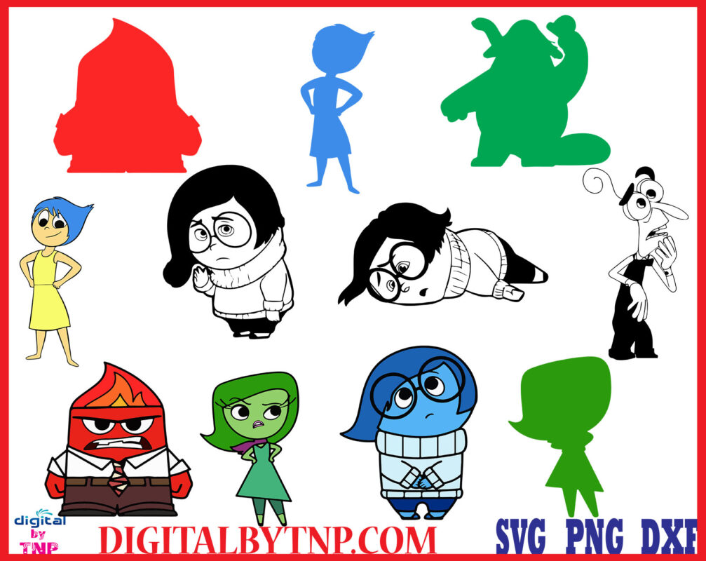 Inside Out svg, Inside Out clipart, Disney svg, inside out joy, inside