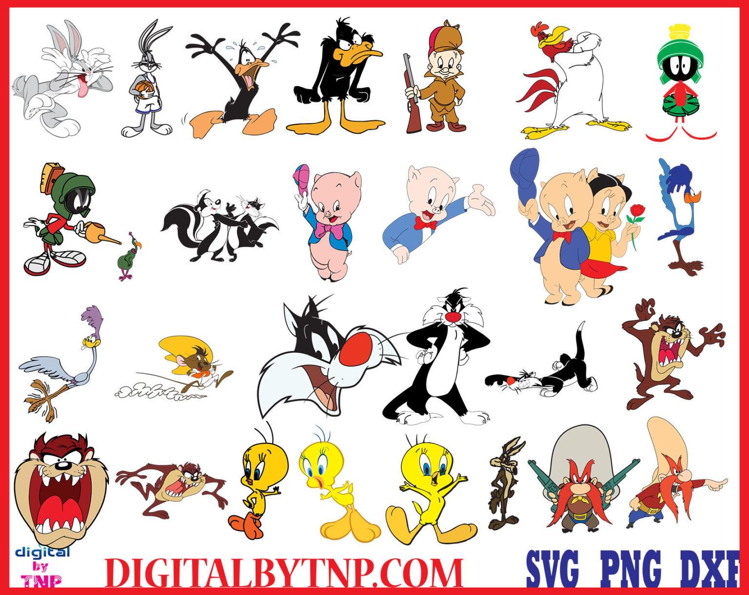 Free Looney Tunes SVG: Unlocking the World of Iconic Cartoons