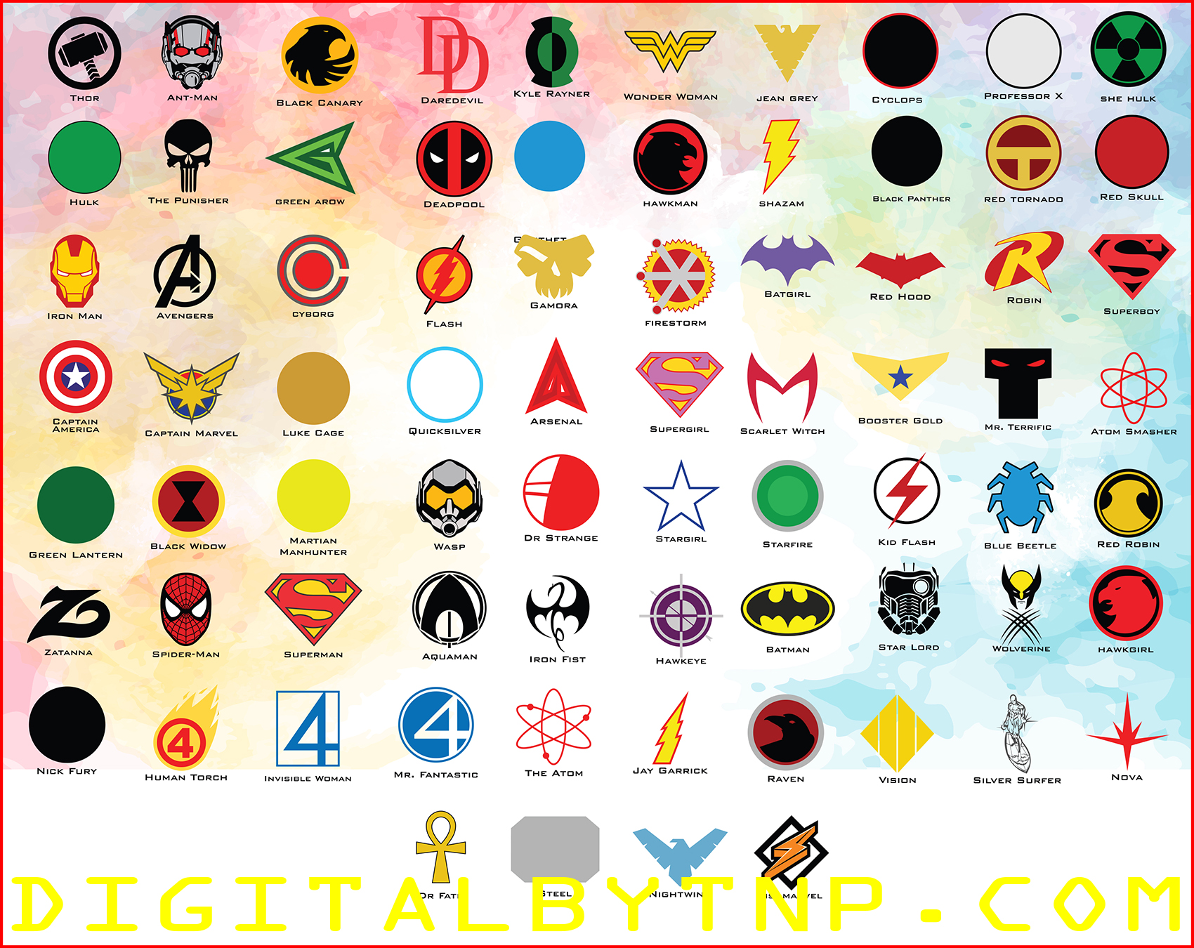 Superhero Logo, Superhero Icon, Super hero SVG, Superhero Clip Art