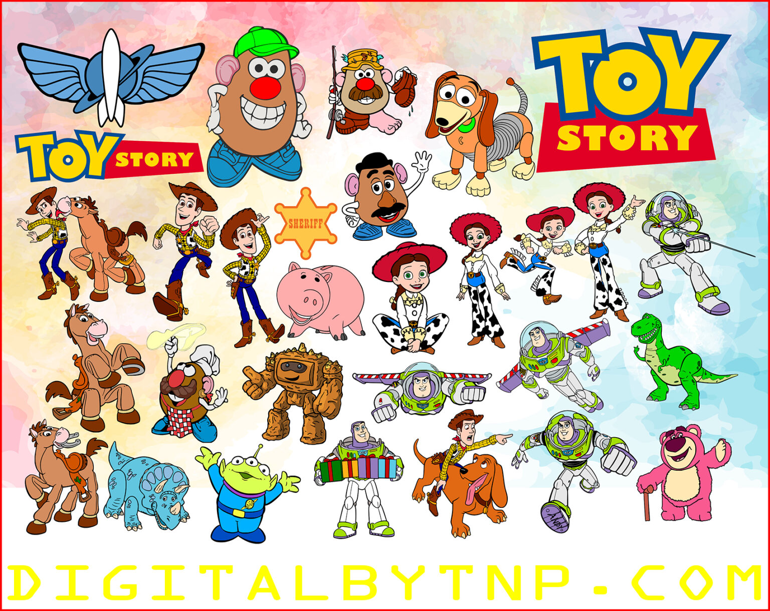 toy story character bundle