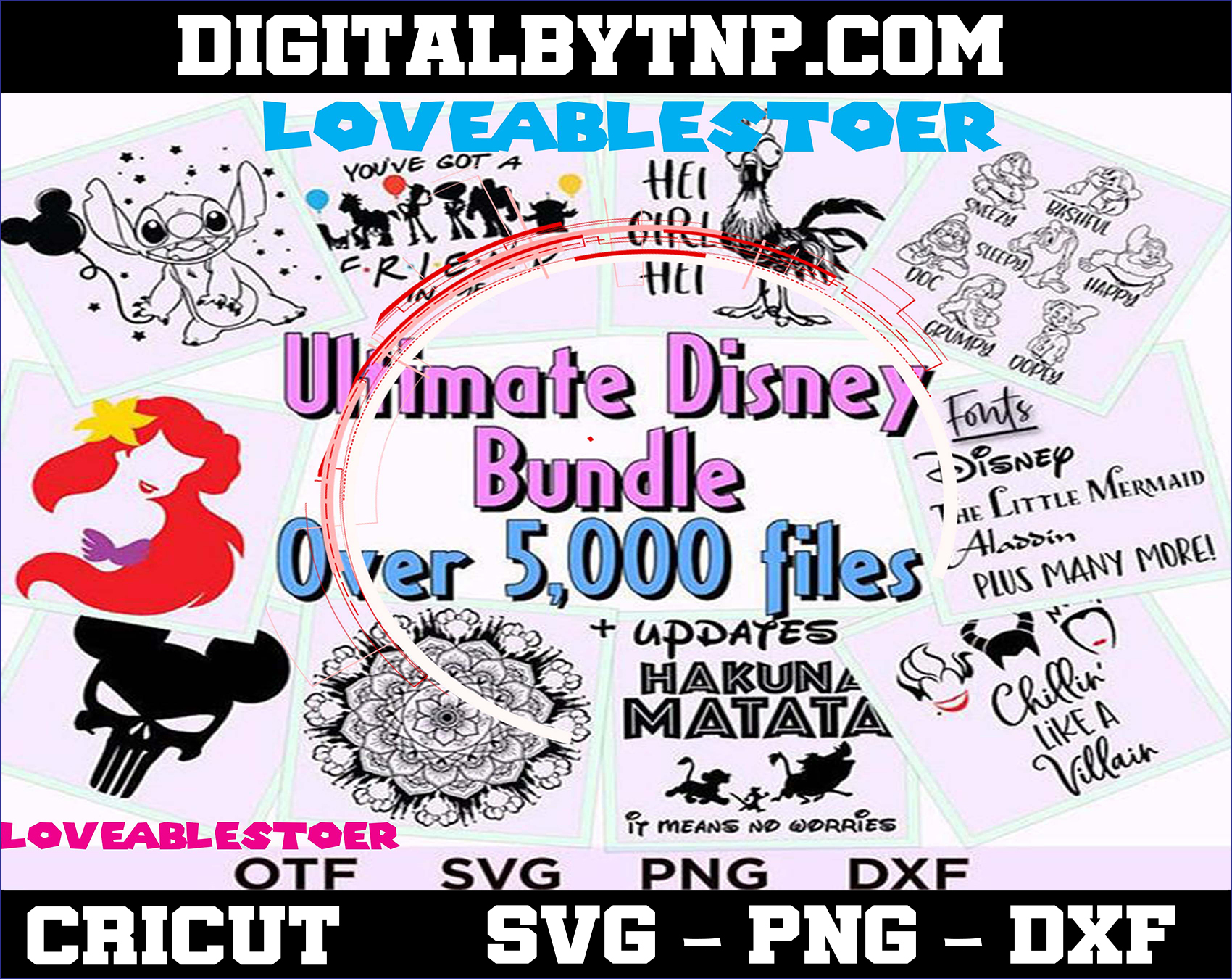 Download 10000+ Disney SVG Mega Bundle Svg png dxf Files - Customer ...