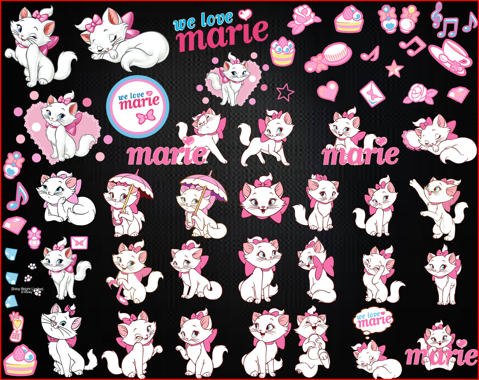 Marie cat svg,Marie cat clipart,Aristocats svg file,Aristocats png
