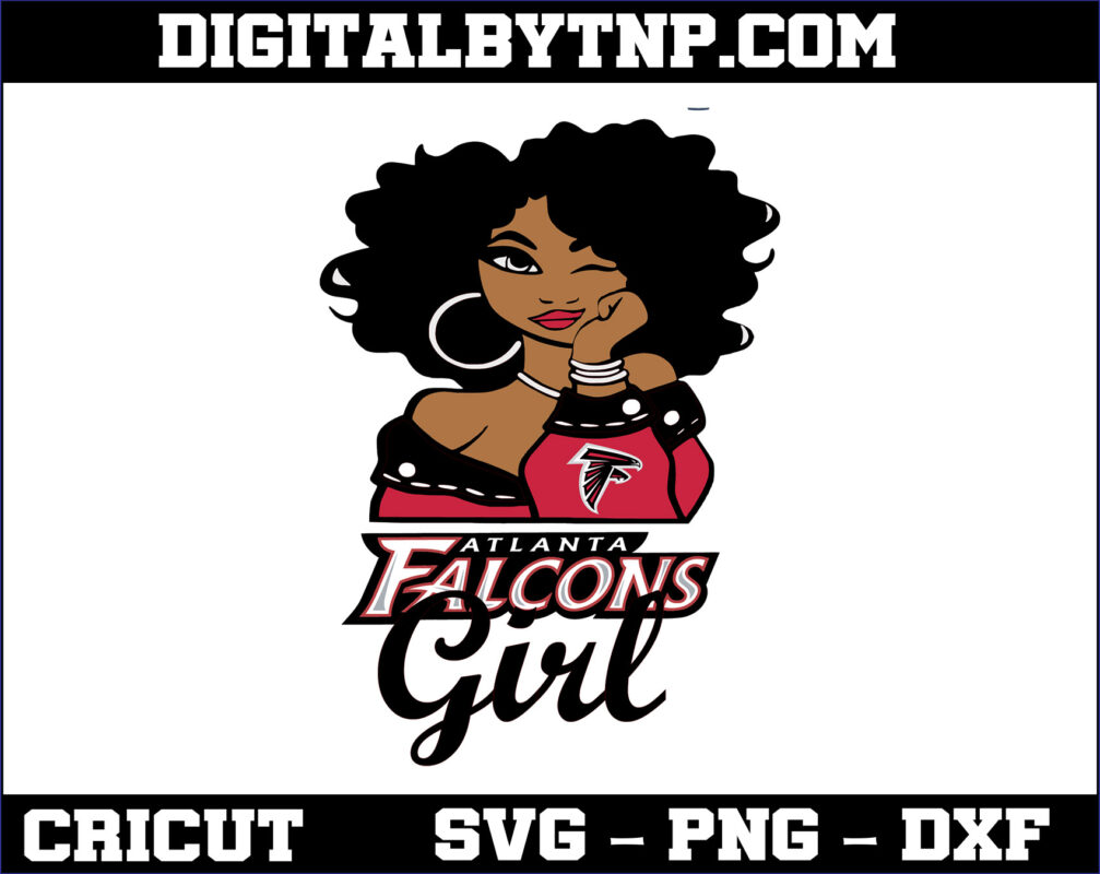 Atlanta Falcons Nfl Girls Svg Nfl Lover Svg Football Teams Sport Teams Nfl Logo Svg Cricut