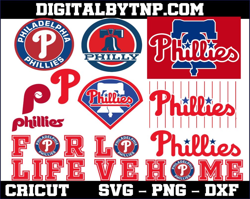 Philadelphia Phillies Svg, MLB svg bundle, Sports Logo Baseball Cricut ...