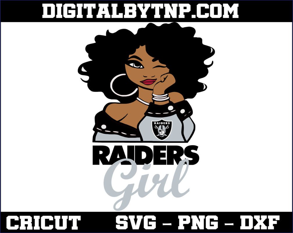 Oakland Raiders NFL Girls svg, NFL Lover svg, Football Teams, Sport