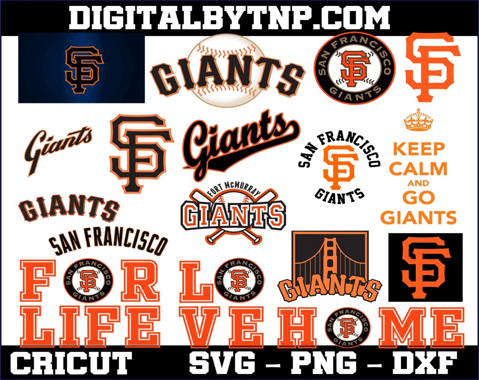 San Francisco Giants Svg, MLB Svg Bundle, Sports Logo Baseball Cricut ...