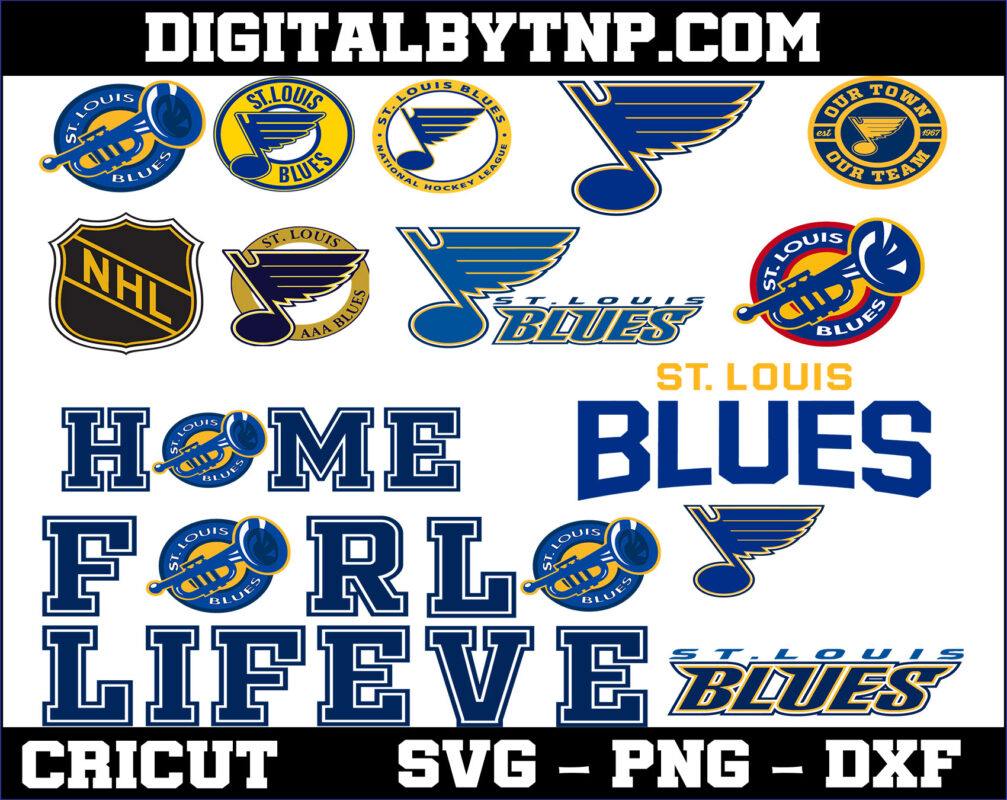 St Louis Blues Logo Svg, NHL Hockey SVG,PNG,DXF,EPS,AI – Customer ...