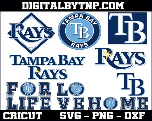 Tampa Bay Rays Svg, MLB svg bundle, Sports Logo Baseball Cricut ...