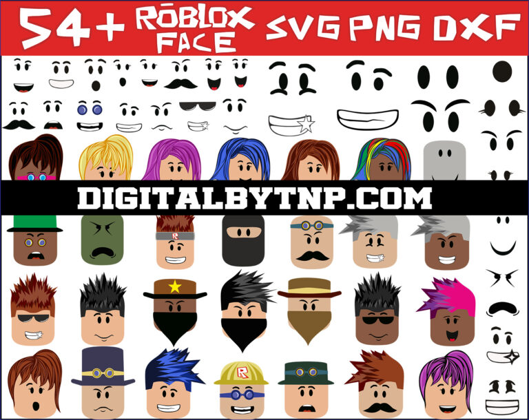 1000+ Roblox SVG Bundle, Roblox Clipart Roblox Paper Roblox PNG Roblox ...